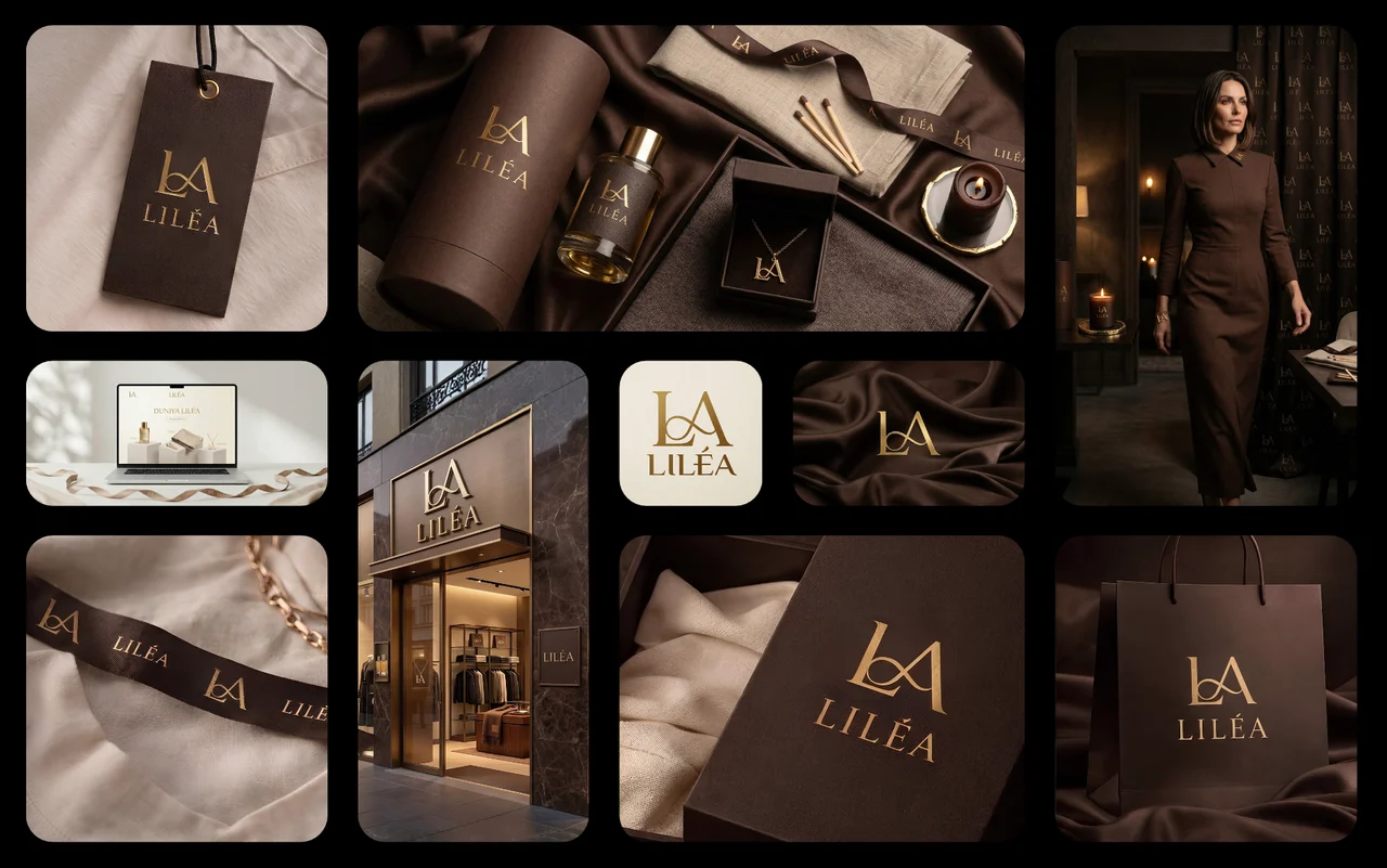 Lilea branding presentation preview